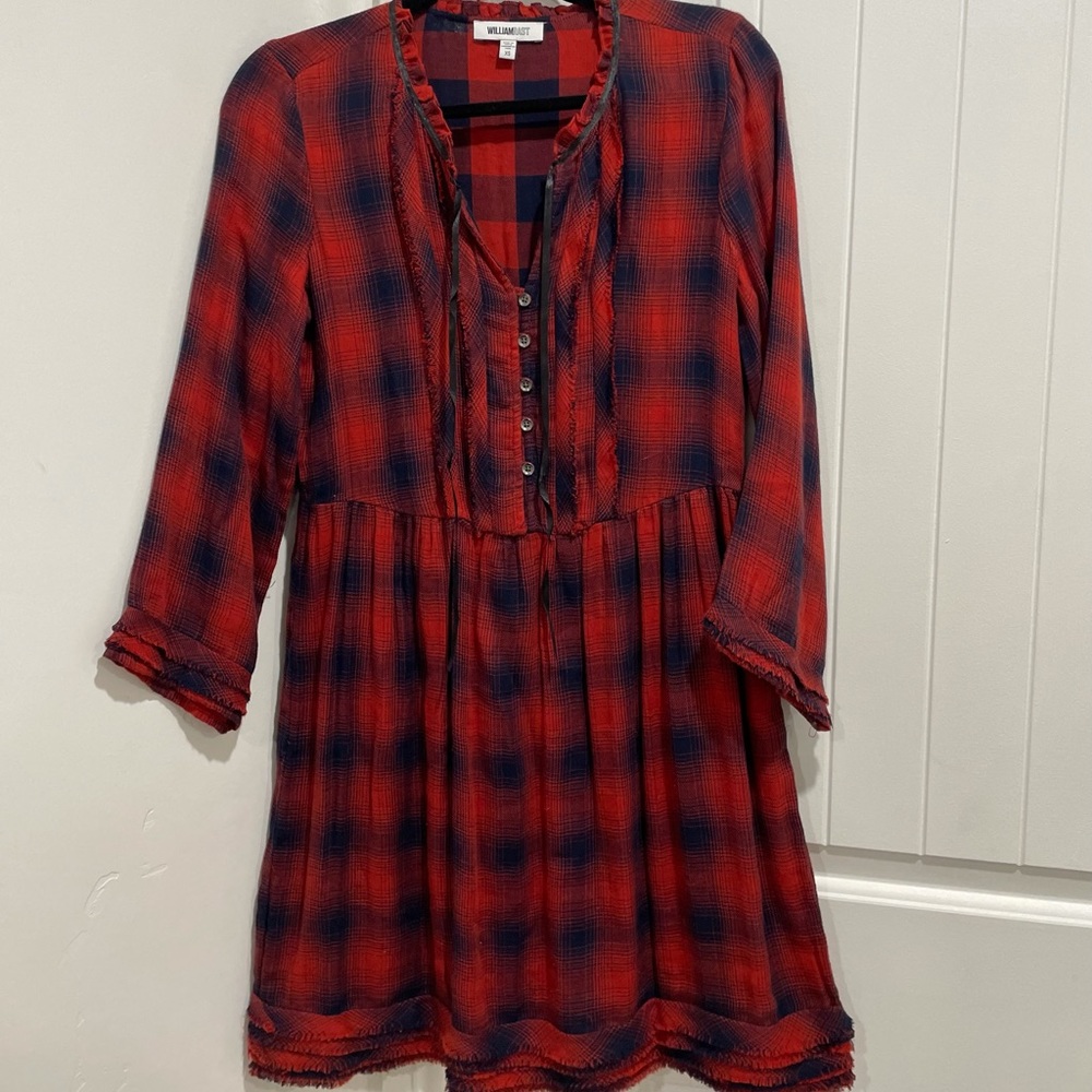 Plaid dress women’s size XS.